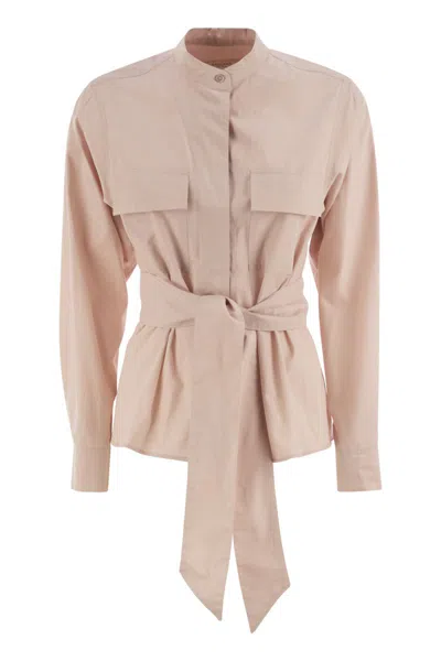 Weekend Max Mara Pink Cotton Artu1234 Blouse