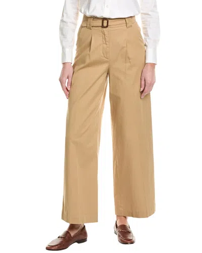 Weekend Max Mara Pino Trouser In Brown