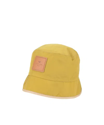 Weekend Max Mara Plain Colour Hats In Green