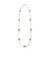 Weekend Max Mara Plated Metal Necklace In Gold