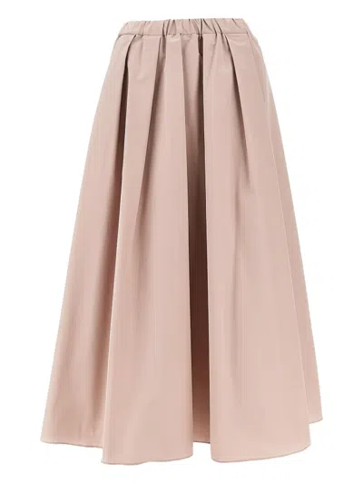 WEEKEND MAX MARA PLATED MIDI SKIRT