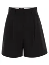 Weekend Max Mara Women's Ecuba Short Trouser Black | Size 42 | 2515141032600012 In Blu