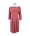 Weekend Max Mara Pleated Dress In Red