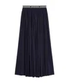 Weekend Max Mara Pleated Skirts In Black