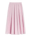 Weekend Max Mara A-line Long Skirt In Pink