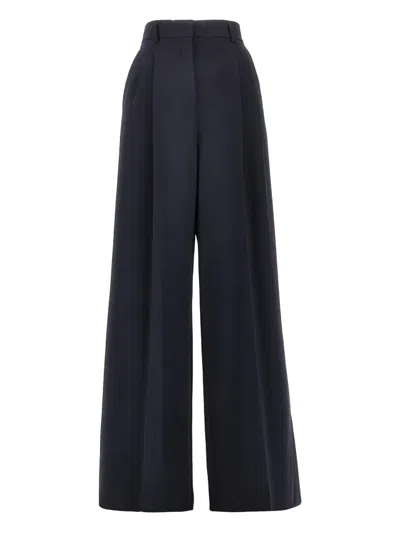 Weekend Max Mara Casual Pants With Belt Loops In Black