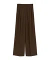 Weekend Max Mara Pleated Trousers In Brown