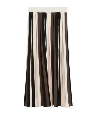 Weekend Max Mara Pleated Viscose Skirt