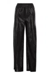 Weekend Max Mara Plutone - Coated Fabric Wide Trousers
