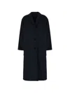 Weekend Max Mara Pocket Coat In Blue