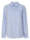 Weekend Max Mara Pocket Long-sleeve Shirt In Blue