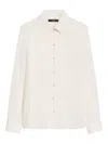 Weekend Max Mara Point-collar Gathered-cuff Shirt
