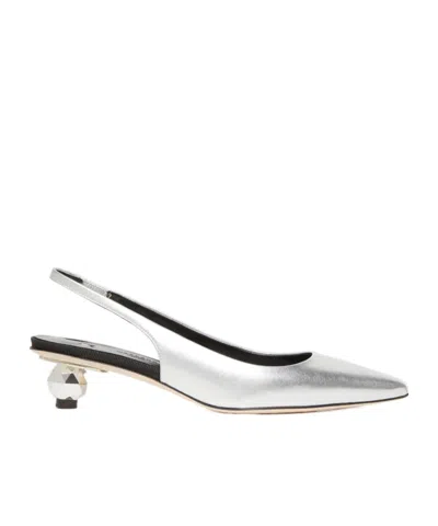 WEEKEND MAX MARA WEEKEND MAX MARA GALLICO SLINGBACK PUMPS