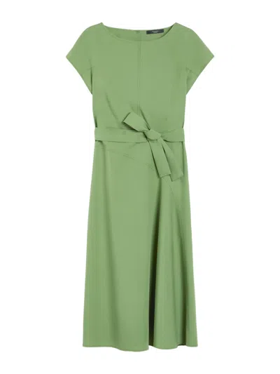WEEKEND MAX MARA POPLIN DRESS WITH BELT
