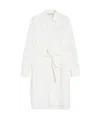 Weekend Max Mara Poplin Shirt Dress In White