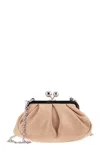 Weekend Max Mara Prati - Leather Pastry Bag In Neutral