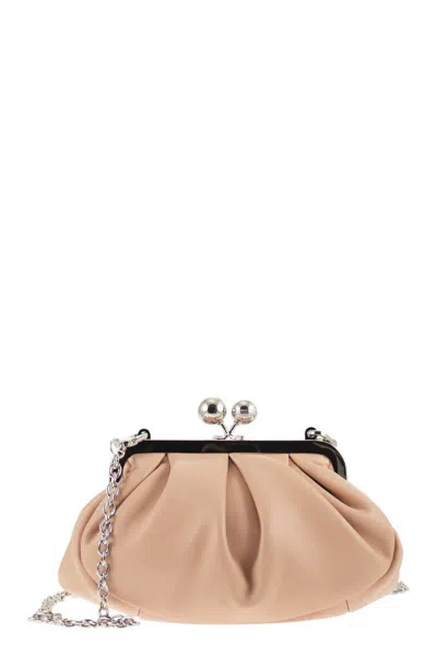 Weekend Max Mara Prati - Leather Pastry Bag In Pink