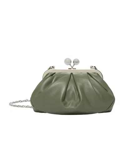 Weekend Max Mara Prati Pasticcino Bag In Green