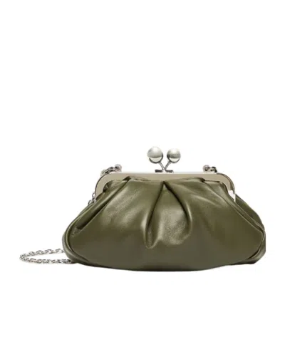 Weekend Max Mara Prati Pastry Bag In Green
