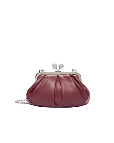 Weekend Max Mara Prati Shoulder Bag In Red