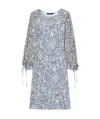 Weekend Max Mara Print Dress In Gray