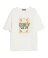 Weekend Max Mara Print Short Sleeve T-shirt In White