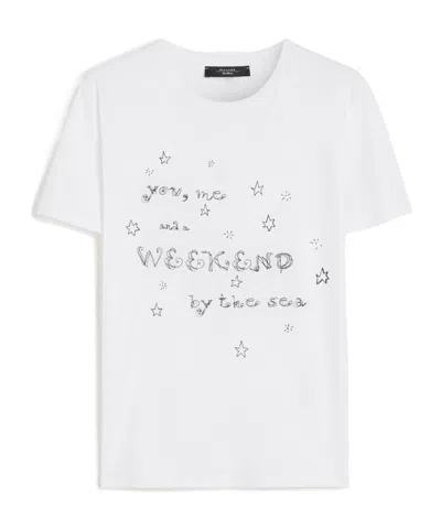 Weekend Max Mara Printed Cotton T-shirt