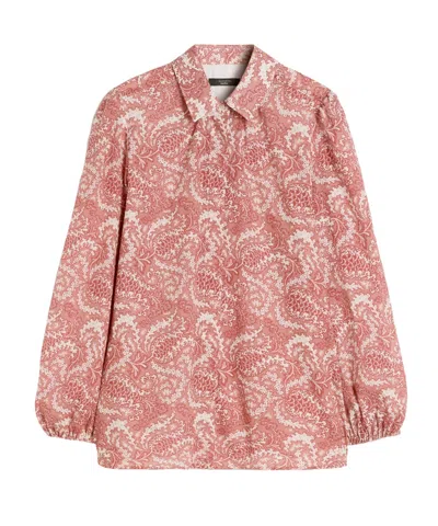 Weekend Max Mara Weekend Maxmara Wkdperiodi Shirt Cherry In Pink