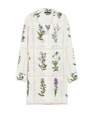 WEEKEND MAX MARA WEEKEND MAX MARA FLORAL PRINTED SHIRT DRESS