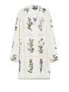Weekend Max Mara Printed Crêpe Dress In Neutral