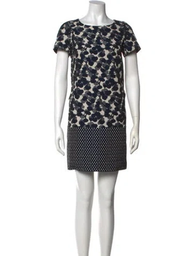 Pre-owned Weekend Max Mara Printed Mini Dress