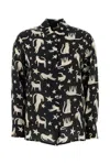 Weekend Max Mara Printed Silk Tabella Shirt