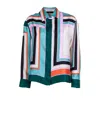 WEEKEND MAX MARA WEEKEND MAX MARA PRINTED SILK TWILL SHIRT