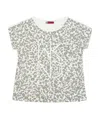 Weekend Max Mara Printed T-shirt With Round Neck In White