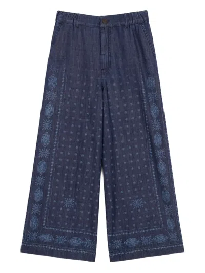 WEEKEND MAX MARA PRINTED TROUSERS