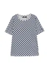 Weekend Max Mara Printed T-shirt In Blue