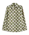 Weekend Max Mara Silk Patterned Shirt In Multi