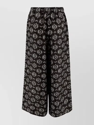 Weekend Max Mara Printed Wide Leg Trousers