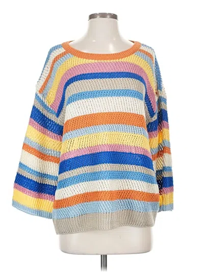 Pre-owned Weekend Max Mara Pullover Sweater In Blue