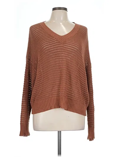 Pre-owned Weekend Max Mara Pullover Sweater In Brown