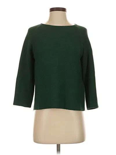 Pre-owned Weekend Max Mara Pullover Sweater In Green