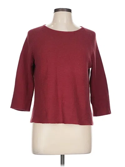 Pre-owned Weekend Max Mara Pullover Sweater In Red