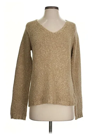 Pre-owned Weekend Max Mara Pullover Sweater In Tan