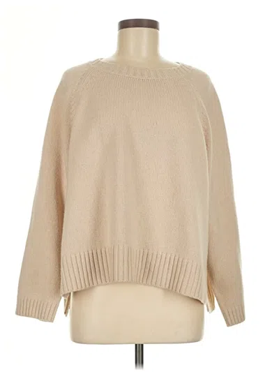 Pre-owned Weekend Max Mara Pullover Sweater In Tan