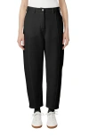 Weekend Max Mara Pulvino Barrel Leg Pants In Black