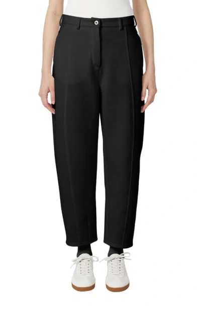 Weekend Max Mara Pulvino Barrel Leg Pants In Black