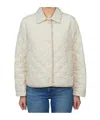 Weekend Max Mara Quilted Padded Jacket In White