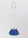 Weekend Max Mara Raffia Shoulder Clutch Bag With Removable Chain