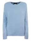 Weekend Max Mara Max Mara Weekend Sweaters Clear Blue In Blue