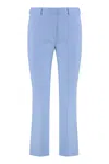 Weekend Max Mara Rana Tailored Trousers In Blue